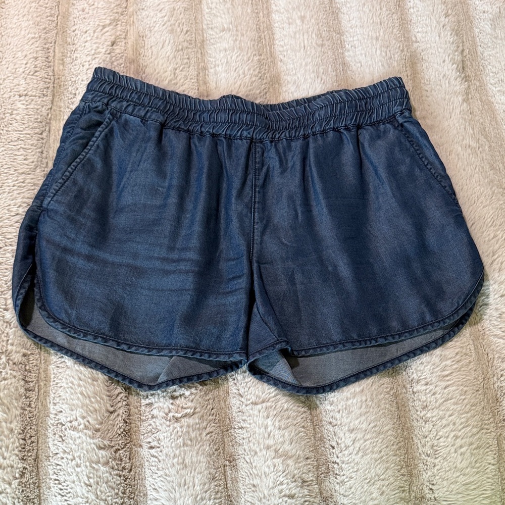 Banana Republic Dark Blue Athletic Shorts